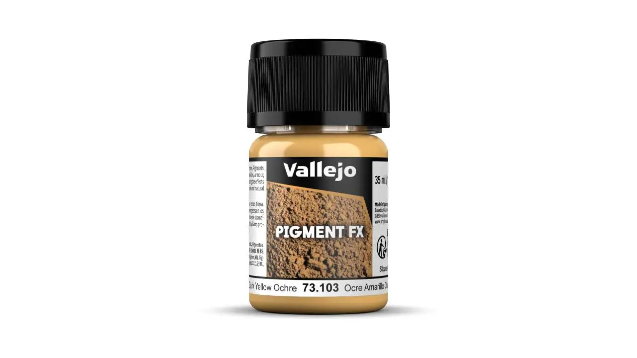 Pigment 73103 Dark Yellow Ochre - Figurine